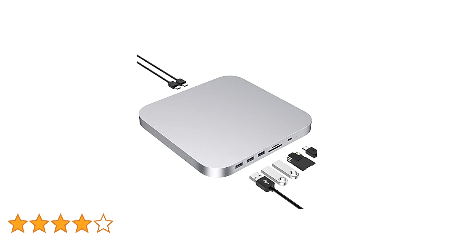 M1 Mac mini と USB Type C ハブ+シリコンカバーセット M1 Mac mini と USB Type C ハブ+シリコンカバーセット